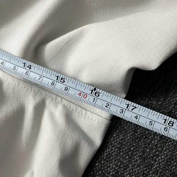 Under Armour Pants Mens Medium White UA Unstoppable Utility Cargo Polyester